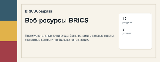 Веб-ресурсы BRICS